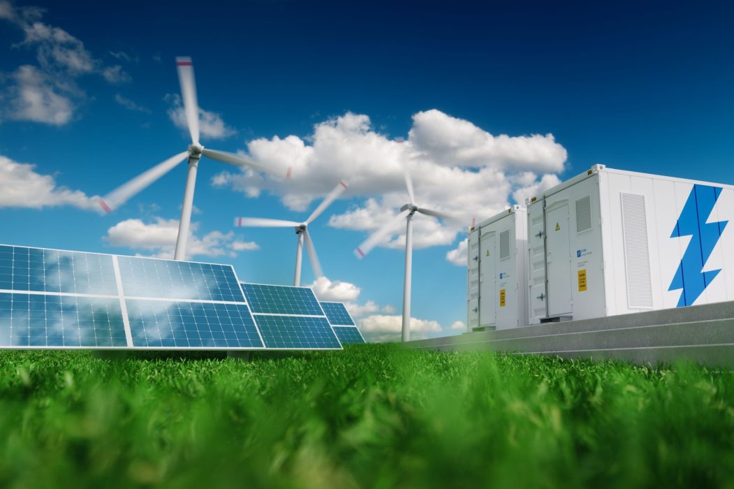 Concept,Of,Energy,Storage,System.,Renewable,Energy,-,Photovoltaics,,Wind Concept,Of,Energy,Storage,System.,Renewable,Energy,-,Photovoltaics,,Wind
